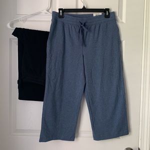 2 Pair - Karen Scott Petite Capri Pants - Size PM